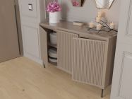 Ручка-профіль врізна Virno Lines 418 L=3000 чорний матовий